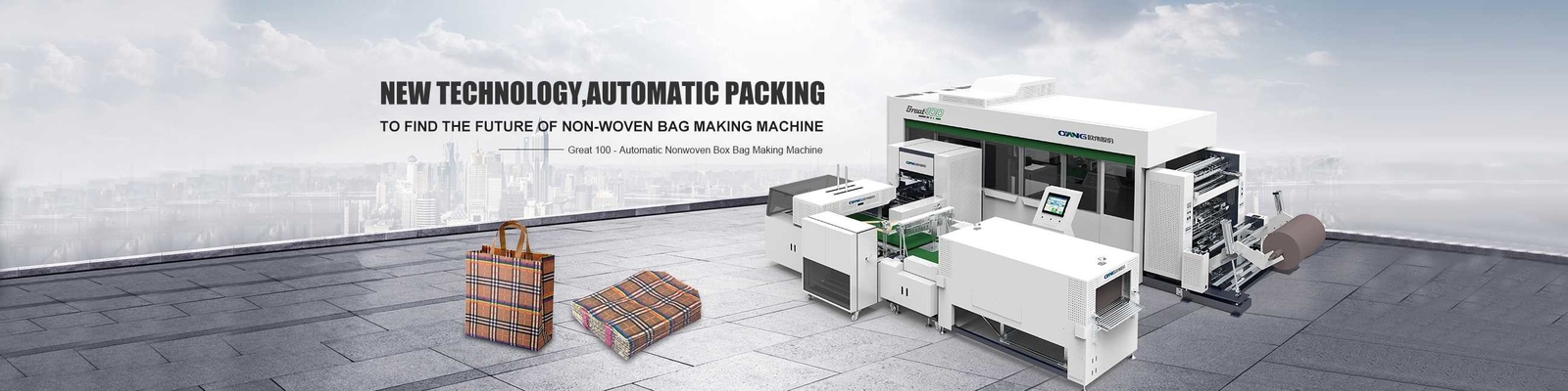 quality Non Woven Box Bag Making Machine factory
