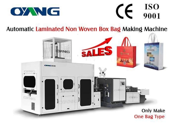 High Performance 70-130 GSM Non Woven Carry Bag Making Machine Computerized