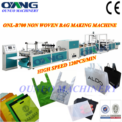 Full Automatic Non-woven Handle / Shopping / Carry Bag Manufacturing Machine