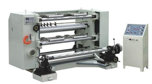 plastic film / paper slitter rewinder machine separating - cutting - rolling