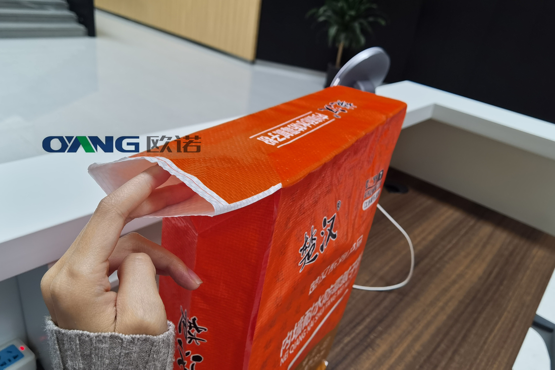 Paper Valve Bag Woven Sacks Making Machine 600mm With Patent Design