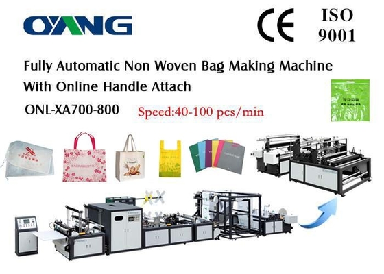 Multi Funtional Ultrasonic Non Woven Bag Making Machine Automatic Nonwoven Bag Machine