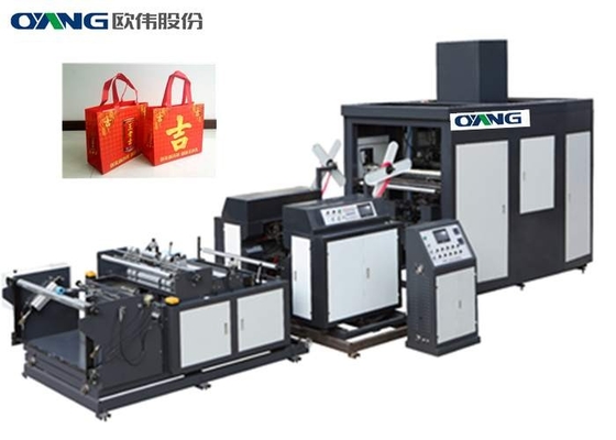 No Need Reverse Non Woven Box Bag Making Machine Machinery For 3D Bag