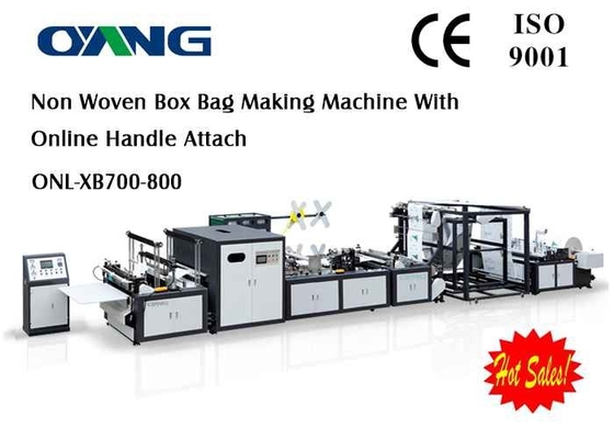 Automatic Ultrasonic Non Woven Bag Making Machine With Tension Control Device