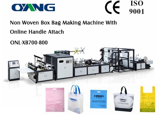 Multifunctional Non Woven Automatic Bag Making Machine Computerized