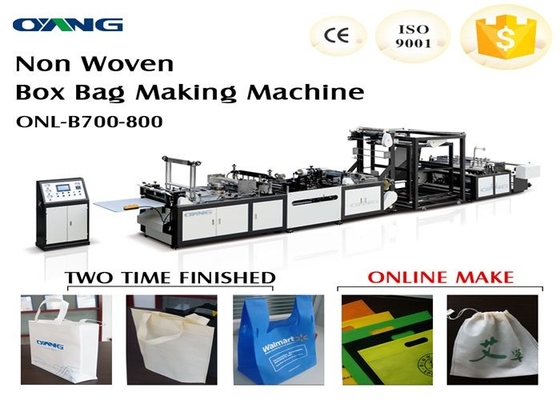 Ultrasonic Sealing Bag Making Machine , Non Woven Fabric Bag Making Machine