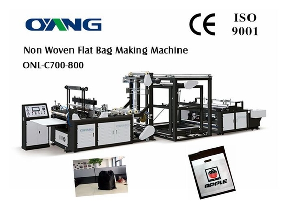 ONL-CH 700-800 Full Automatic Nonwoven Bag Making Machine / Computer Control Bag Forming Machine