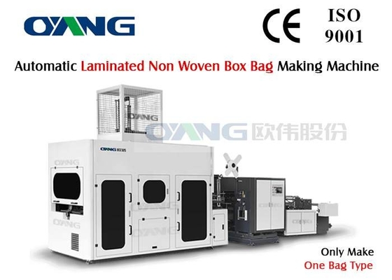 Handle Attached Nonwoven Bag Making Machine / Bag Forming Machine