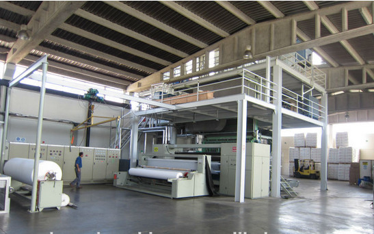 Medical PP Non Woven Fabric Making Machine Recycle Extruder For Bag Production