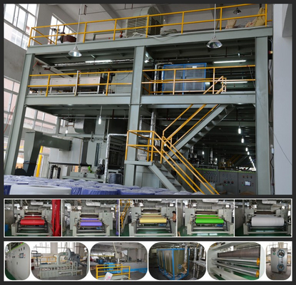 High Speed PP Non Woven Fabric Making Machine compact construction 0 - 250m/min