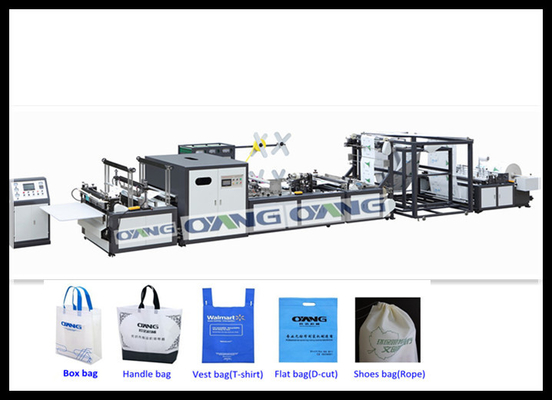High Speed Non Woven Bag Making Machine with Automatic Box Type