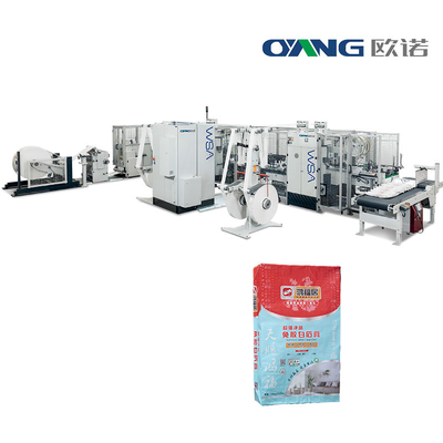 High Speed Valve Bag Making Machine Powder Laminated Pp Paper Cement With PLC Controller