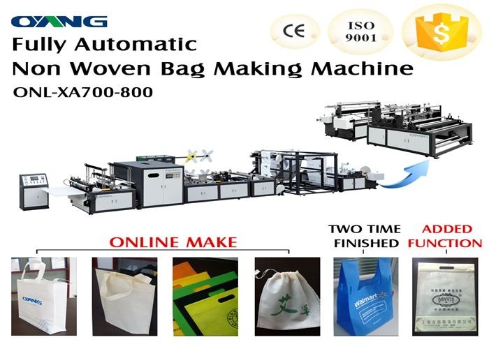 700 Model Automated Non Woven Bags Making Machine CE ISO Approval