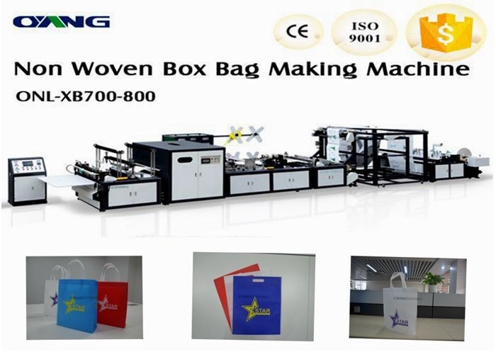 700 Nodel 5-In-1 Non Woven Bag Making Machine , Non Woven Bag Manufacturing Machine