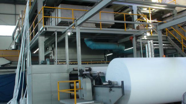 Single S Type PP Spunbond Nonwoven Making Machine For Non Woven Bags
