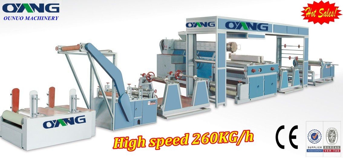 Multi-layer extrusion high precision roller lamination machine for adhesive tape