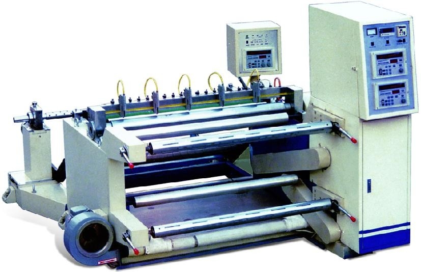 auto High Precision Slitting and rewinding Machine for Plastic / paper roll