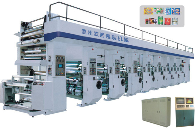High Speed Digital Gravure Printing Machinery Multicolor For Paper / BOPP