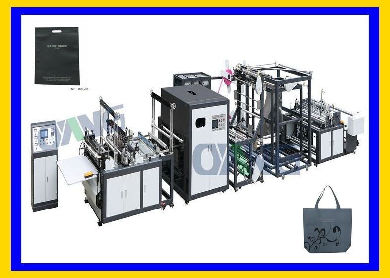 Full Automatic Nonwoven Bag Making Machine / Bag Manufacturing Machine