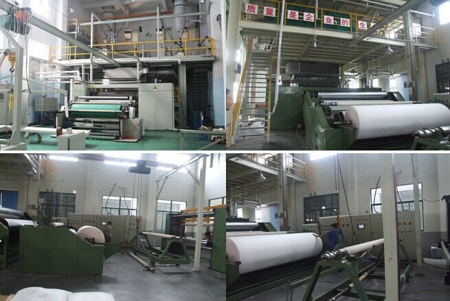 Polypropylene Non Woven Fabric Making Machine Tensile Strength 1.5-2.5dtex Fineness