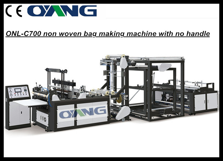 Weninew Touch Screen Control Non Woven Bag Making Machine For Shopping Bag